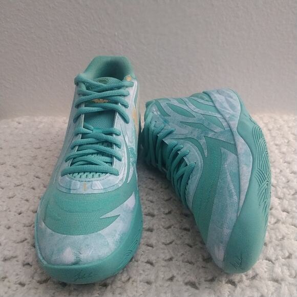 Puma LaMelo Ball MB.02 'Jade' men size 11.5 - Picture 3 of 12